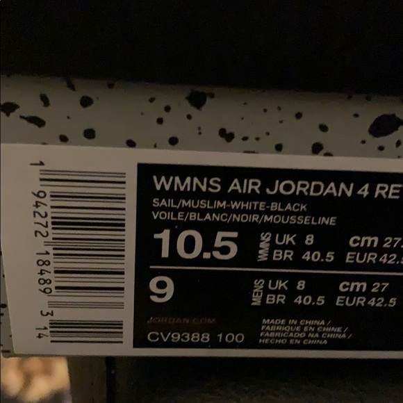 Jordan 4s - Picture 1 of 1